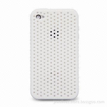 Silicone Skin Case for Apple's iPhone 4, Durable and Protects The Phone from Scratches and Bumps